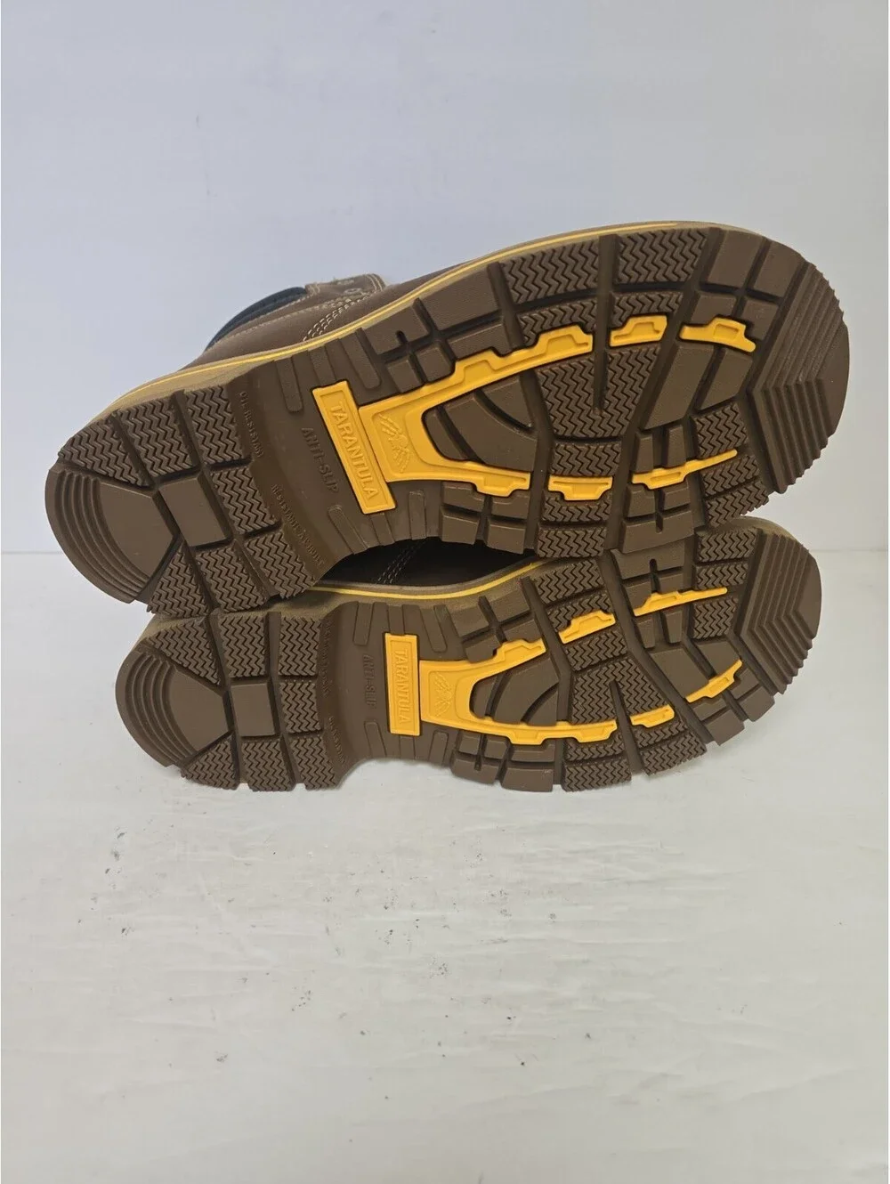 Dakota Men's 6'' Quad Comfort Steel Toe Comp. Plate 6114 Safety Boots Brown 10W